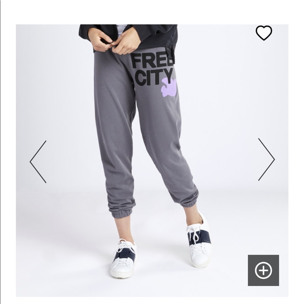 Grey free city sweatpants